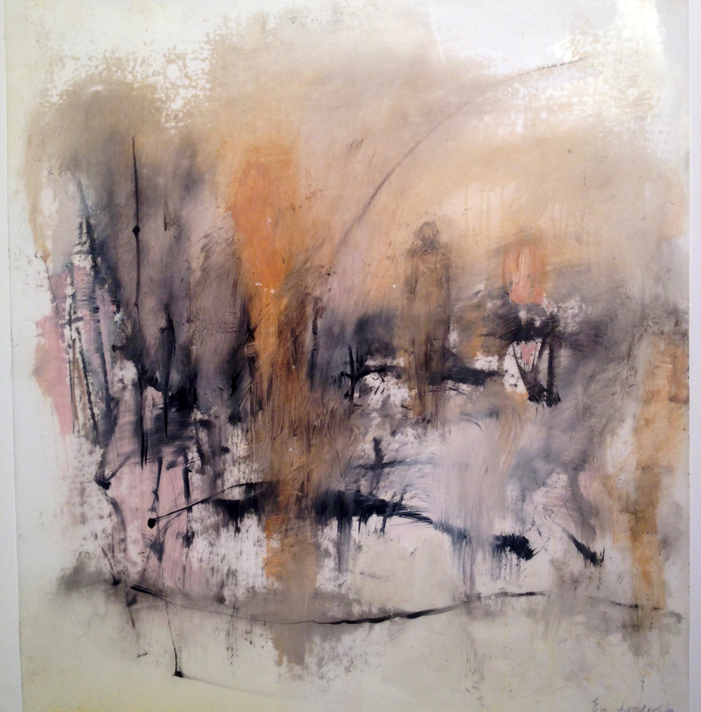 Untitled 19”x18” oil on mylar sold